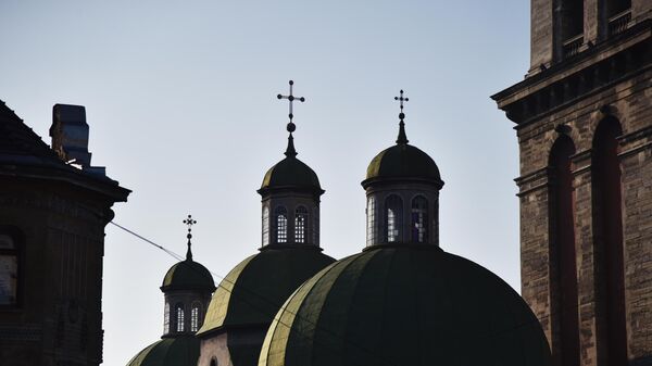 Православни храм УПЦ Московске патријаршије у Лавову - Sputnik Србија