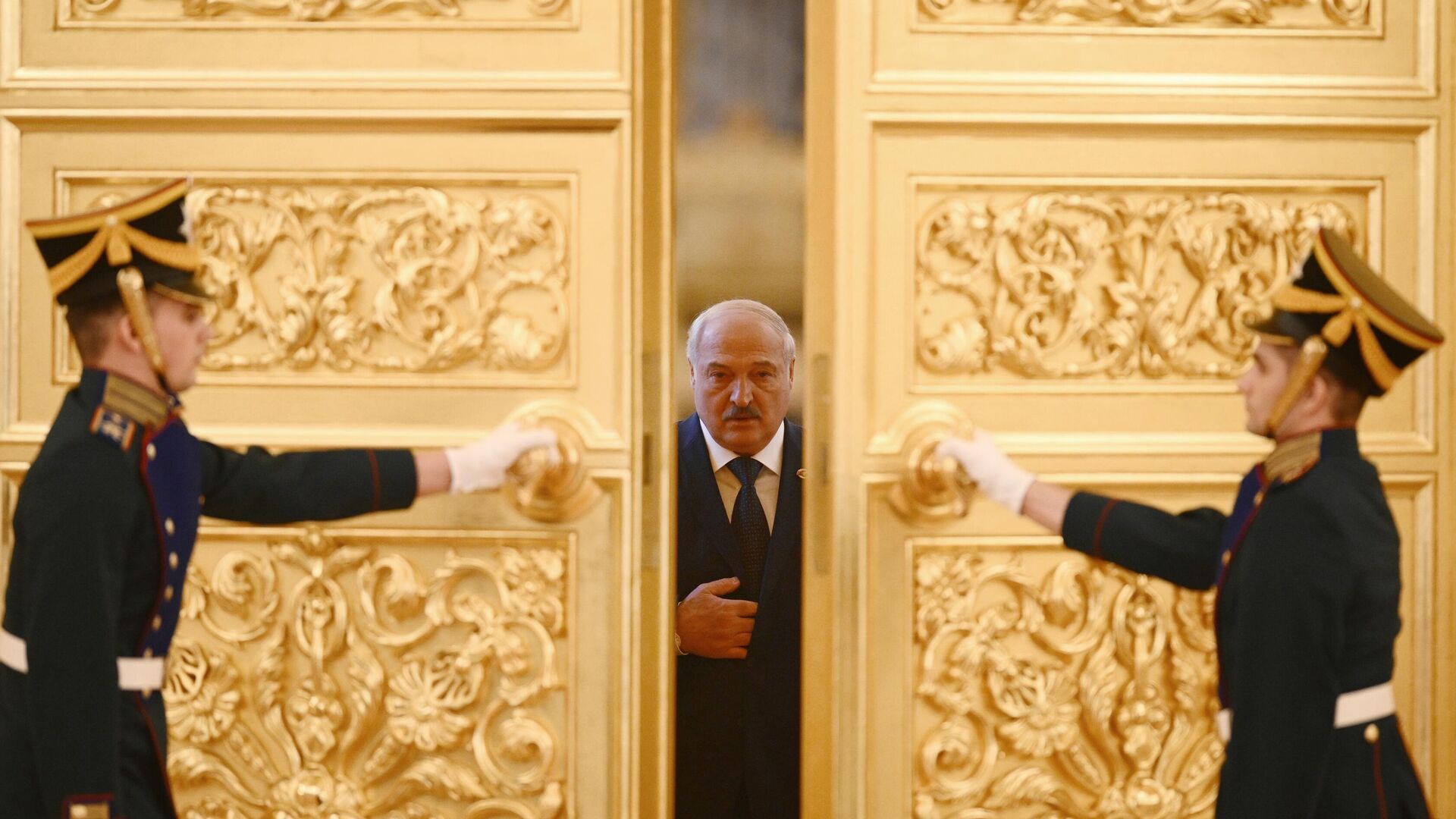 Председник Белорусије Александар Лукашенко у Кремљу Председник Белорусије Александар Лукашенко у Кремљу - Sputnik Србија, 1920, 14.12.2025