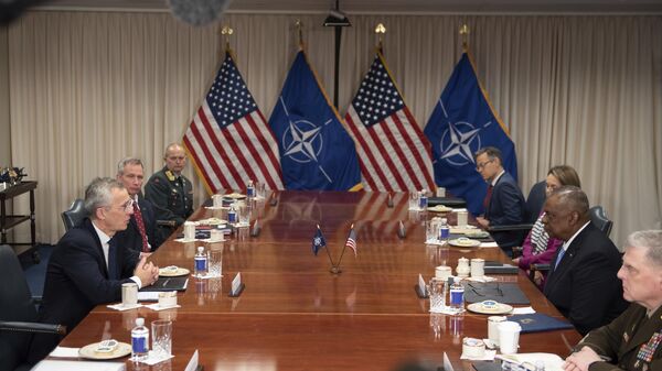 Sastanak delegacija SAD i NATO - Sputnik Srbija