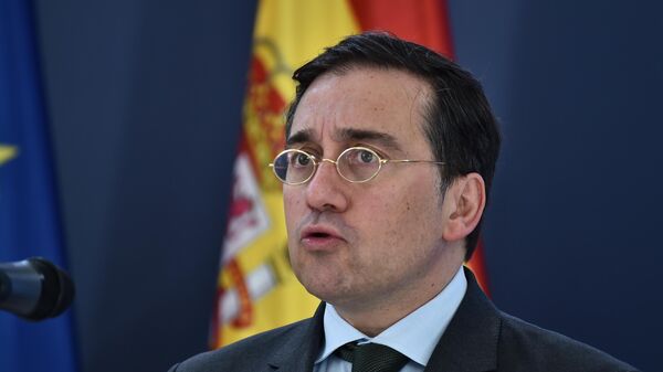 Министар спољних послова Шпаније Хосе Мануел Албарес - Sputnik Србија