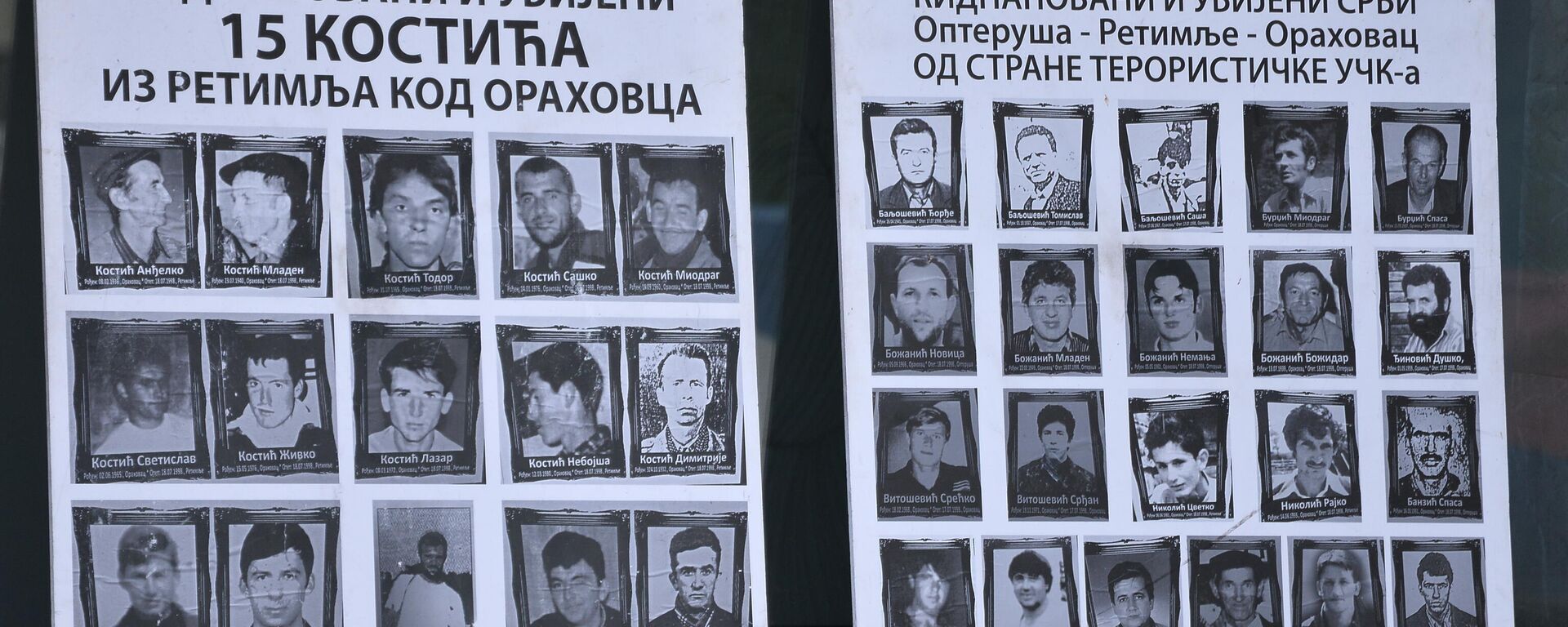 Fotografije kidnapovanih Srba na Kosovu i Metohiji - Sputnik Srbija, 1920, 30.08.2023