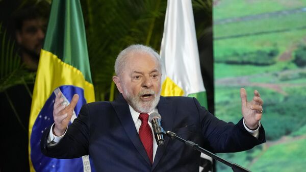 Predsednik Brazila Luis Injasio Lula da Silva - Sputnik Srbija