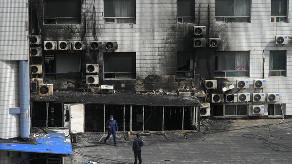 Požar u bolnici u Pekingu - Sputnik Srbija
