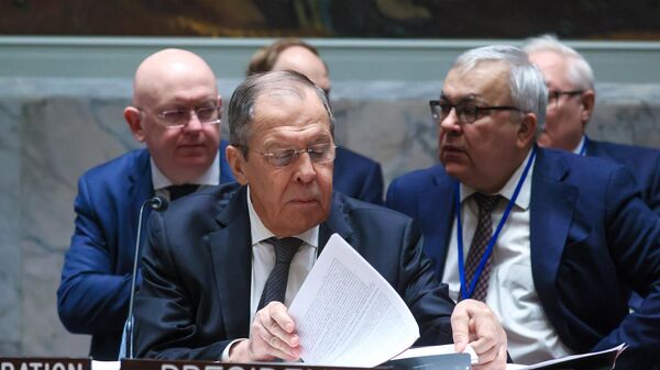Lavrov na Savetu bezbednosti UN - Sputnik Srbija