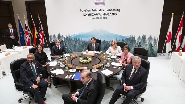 Министри Г7 на састанку у Јапану - Sputnik Србија