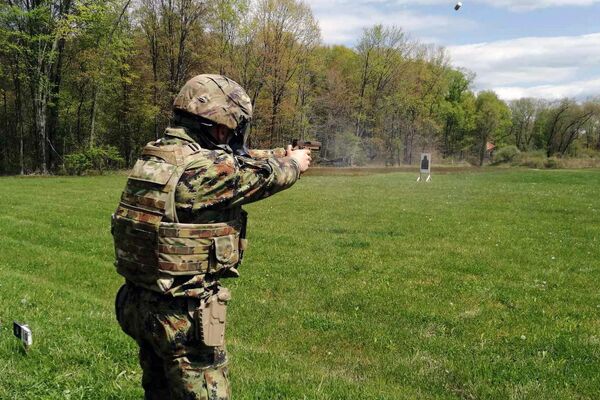 Такмичење Најбољи ратник у САД на ком је победио припадник 72. бригаде за специјалне операције Војске Србије водник прве класе Иван Јеремић  - Sputnik Србија