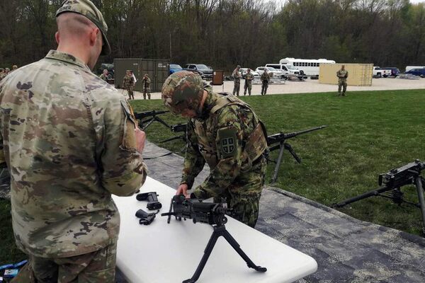 Такмичење Најбољи ратник у САД на ком је победио припадник 72. бригаде за специјалне операције Војске Србије водник прве класе Иван Јеремић  - Sputnik Србија