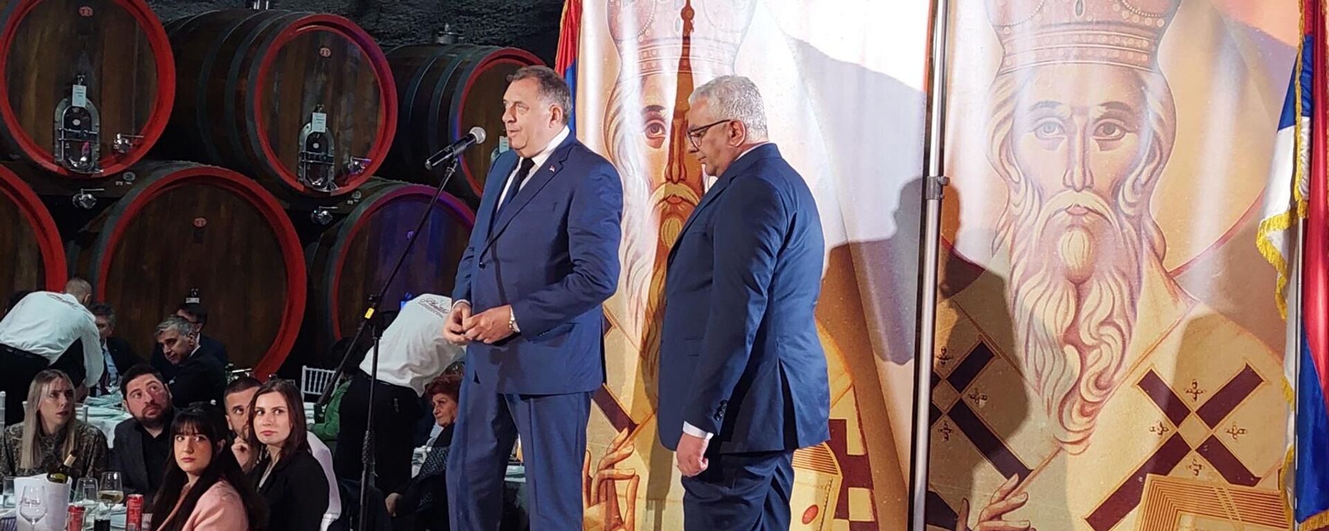 Milorad Dodik i Andrija Mandić - Sputnik Srbija, 1920, 10.05.2023
