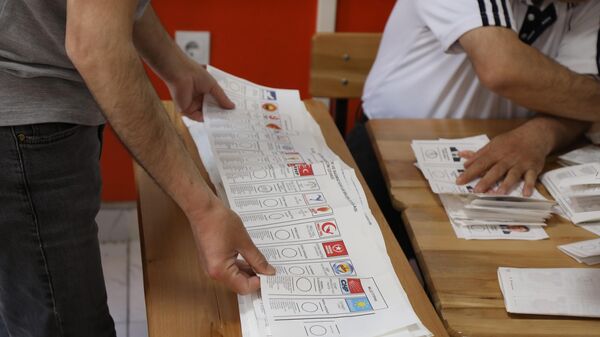 Пребројавање гласова на председничким и парламентарним изборима у Турској - Sputnik Србија