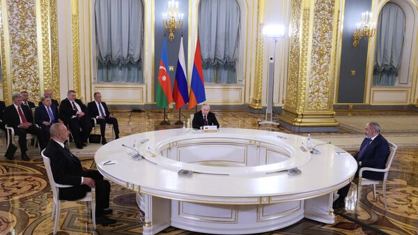 Prezident RF V. Putin provel vstreči s liderami EAЭS - Sputnik Srbija