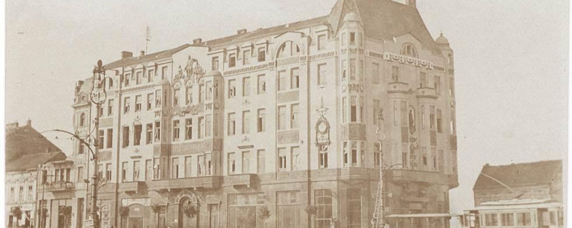 Hotel Moskva, arh. Jovan Ilkić i P. K. Bergstreser - Sputnik Srbija, 1920, 28.05.2023