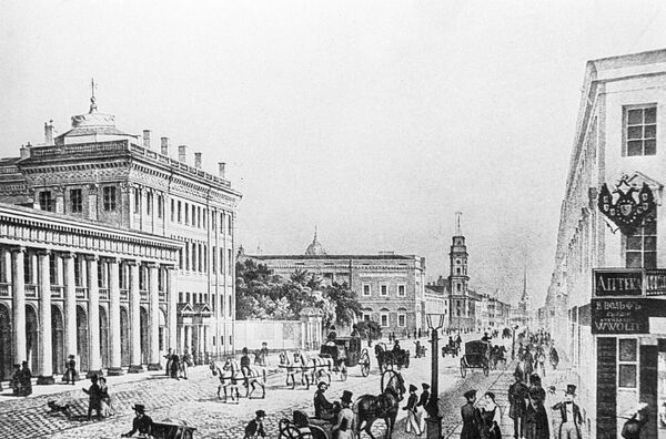 Izgled Sankt Peterburga iz 1830. godine - Sputnik Srbija