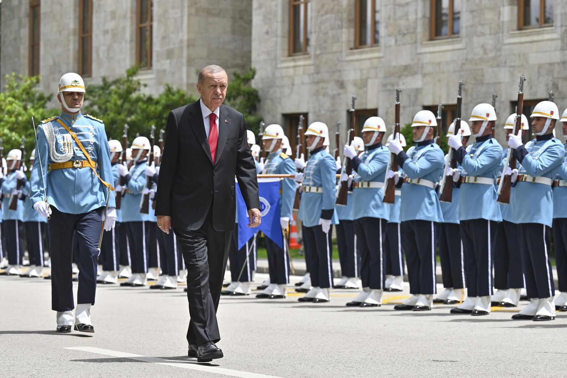 Реџеп Тајип Ердоган на церемонији полагања заклетве и инаугурације председника - Sputnik Србија, 1920, 03.06.2023