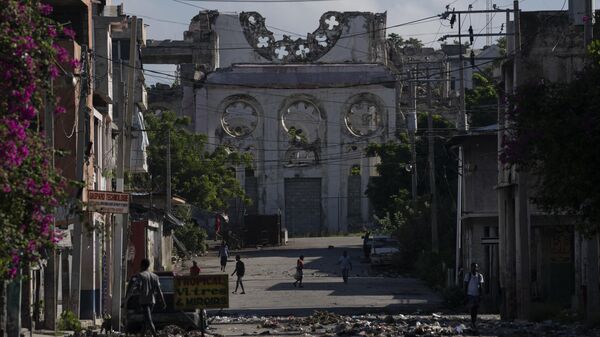 Zemljotres na Haitiju, arhivska fotografija - Sputnik Srbija