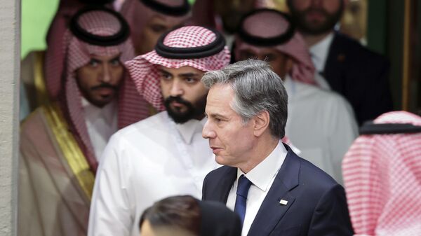Амерички државни секретар Ентони Блинкен у посети Саудијској Арабији - Sputnik Србија