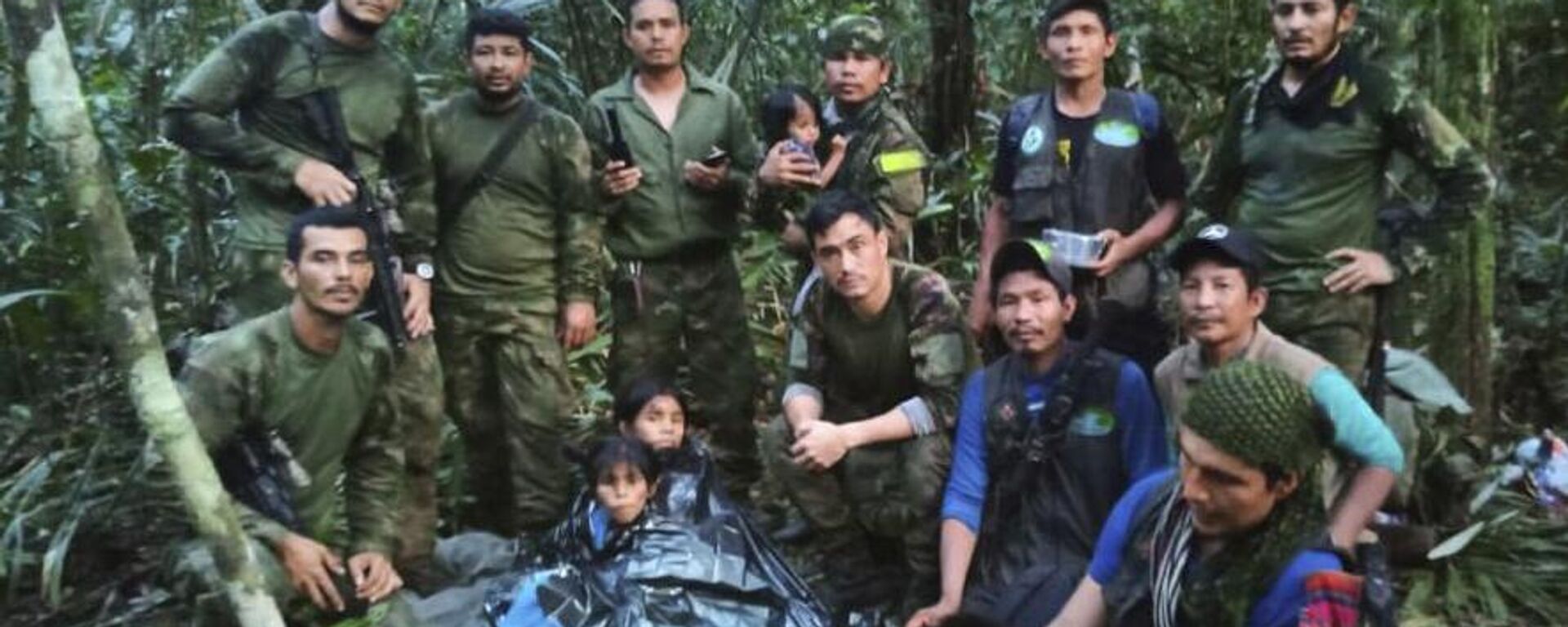 Četvoro dece pronađeno je živo na jugu Kolumbije, pet nedelja nakon što je avion kojim su putovali srušio u gustoj džungli - Sputnik Srbija, 1920, 10.06.2023
