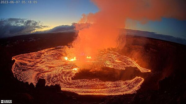 Ерупција вулкана Килауеа на Хавајима - Sputnik Србија