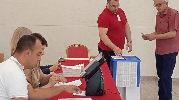 Гласање у Подгорици на парламентарним изборима у Црној Гори - Sputnik Србија