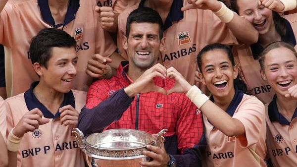 Novak Đoković osvojio je 23. gren slem titulu na Rolan Garosu - Sputnik Srbija