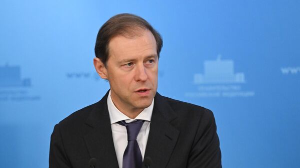 Vicepremijer i ministar industrije i trgovine Rusije Denis Manturov - Sputnik Srbija