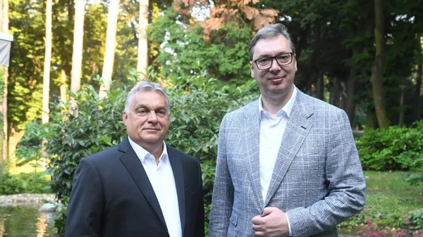 Виктор Орбан и Александар Вучић - Sputnik Србија