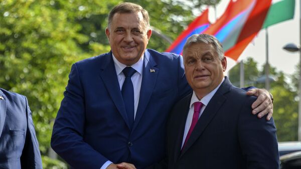 Milorad Dodik i Viktor Orban - Sputnik Srbija
