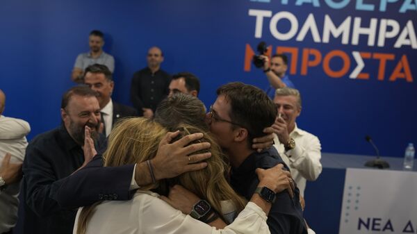 Победа Нове демократије у Грчкој - Sputnik Србија