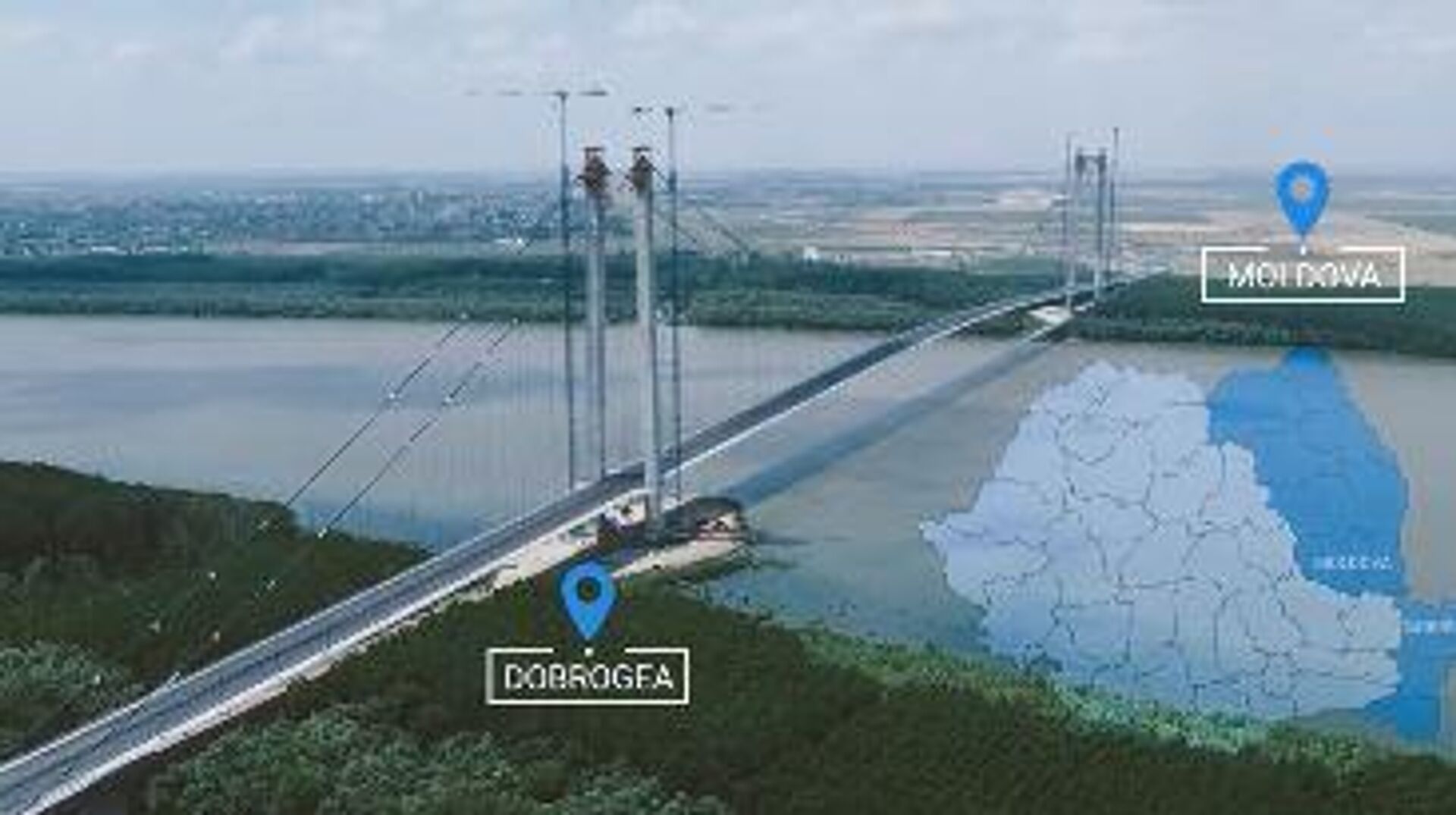 Rumunski most Braila - treći najveći viseći most u Evropi. - Sputnik Srbija, 1920, 07.07.2023