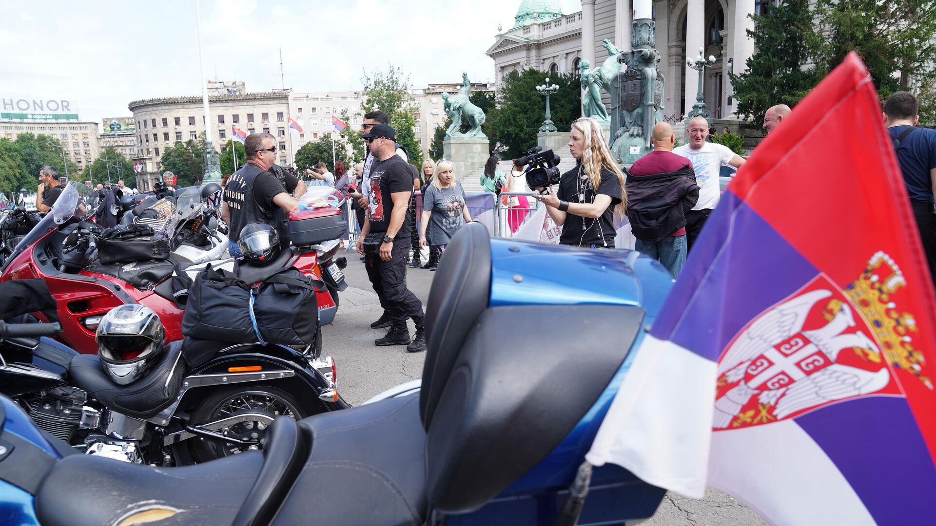 Бајкери Србије у организацији Бајк рок мисије, крнули су по осамнаести пут у хуманитарну акцију на Косову, - Sputnik Србија, 1920, 07.07.2023