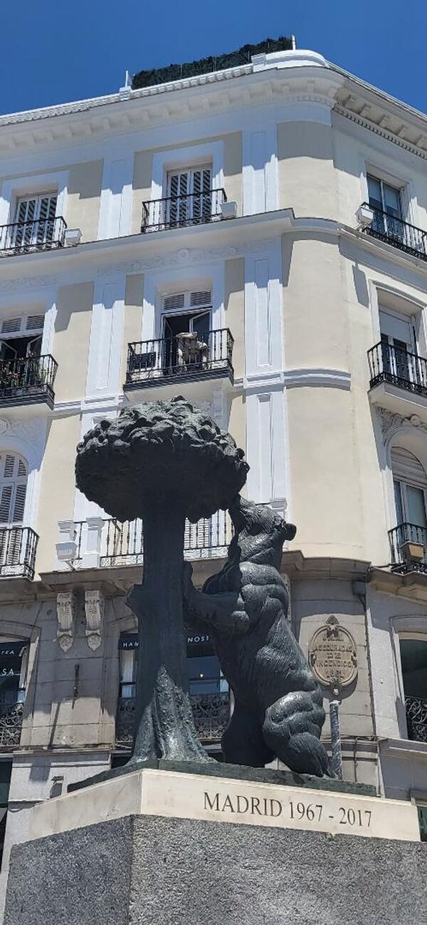 Статуа медведа и дрвета јагоде, Мадрид - Sputnik Србија