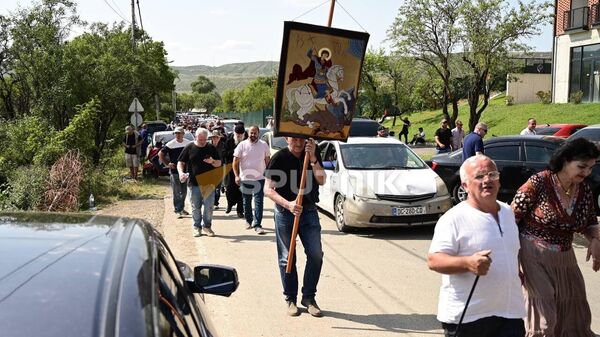 Protivnici parade ponosa u Tbilisiju - Sputnik Srbija