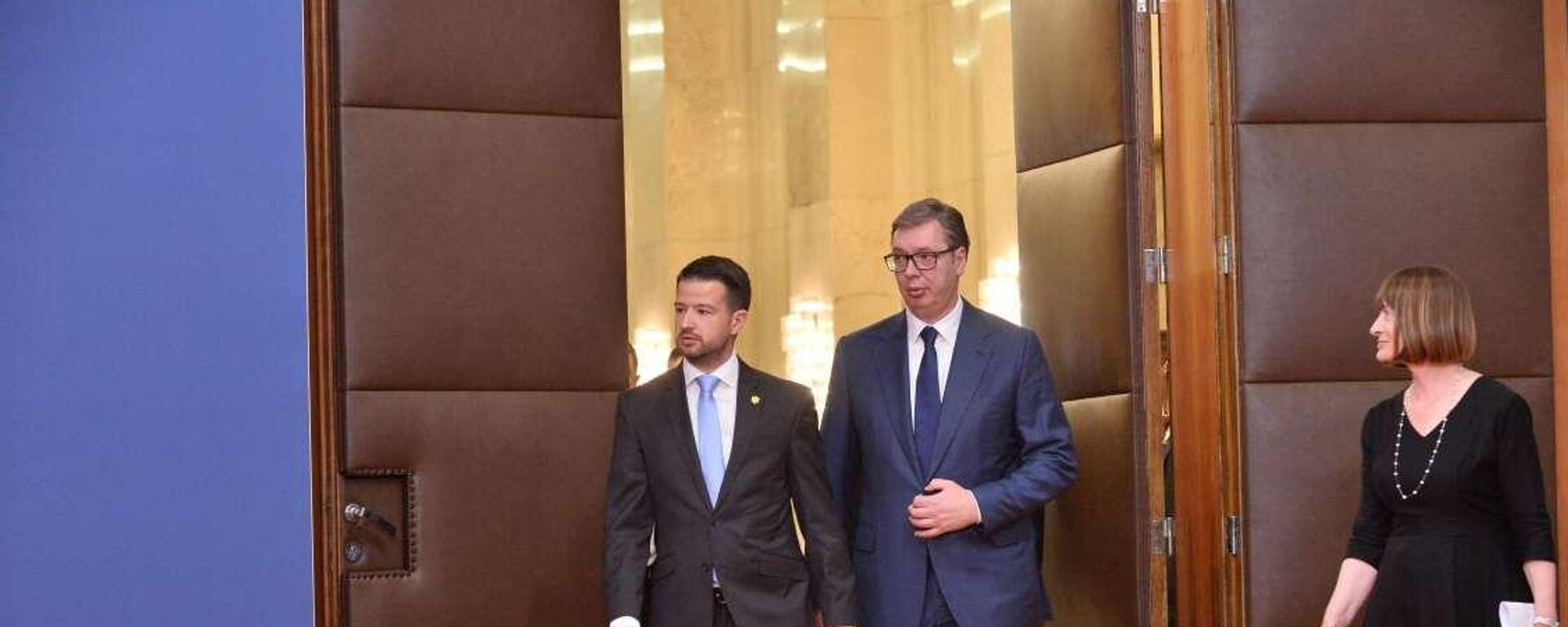 Aleksandar Vučić i Jakov Milatović - Sputnik Srbija, 1920, 10.07.2023