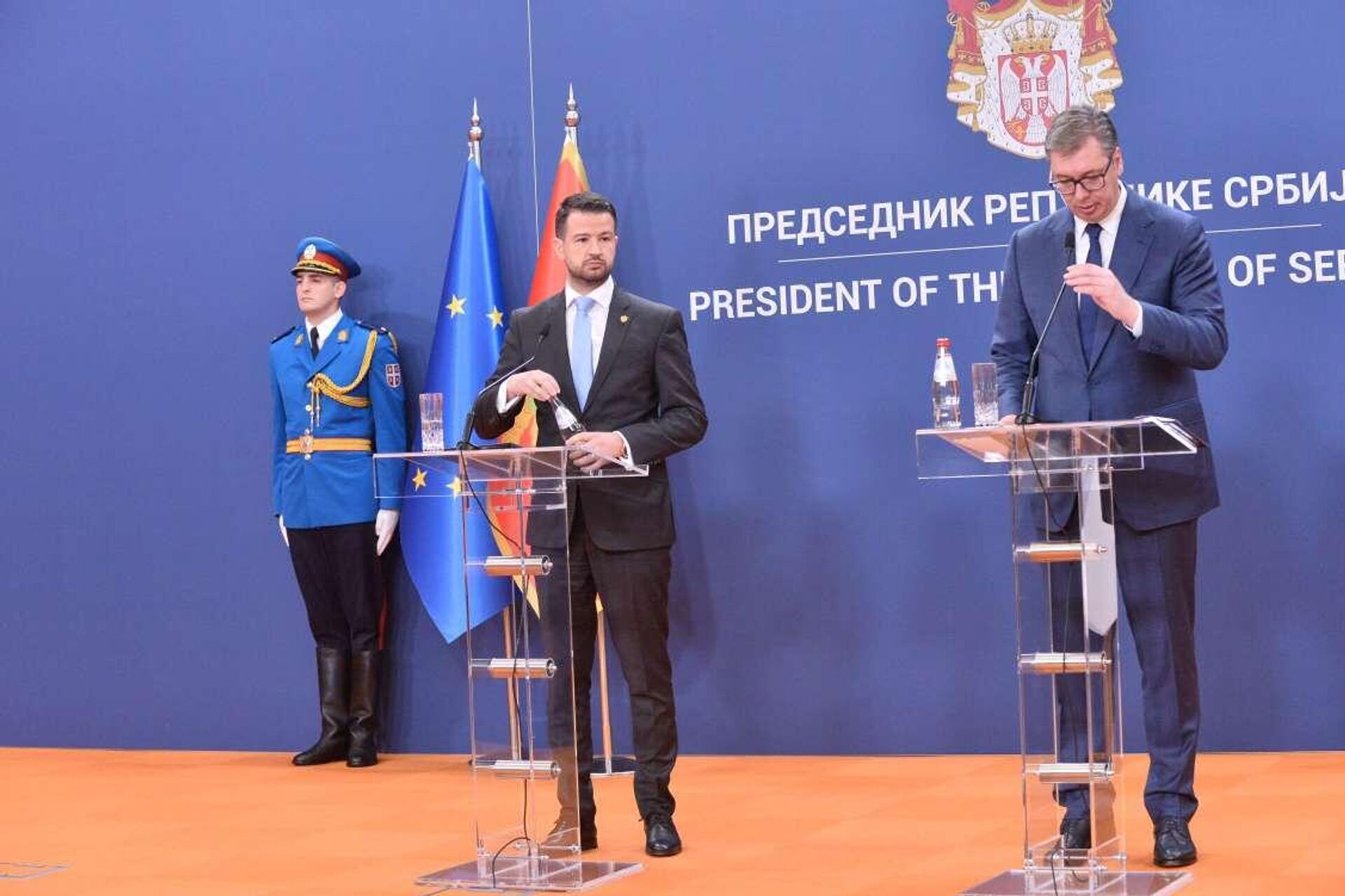 Aleksandar Vučić i Jakov Milatović - Sputnik Srbija, 1920, 10.07.2023