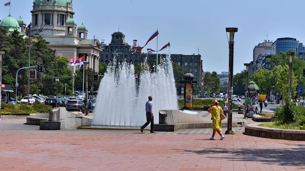 Fontana na Trgu Nikole Pašića - Sputnik Srbija