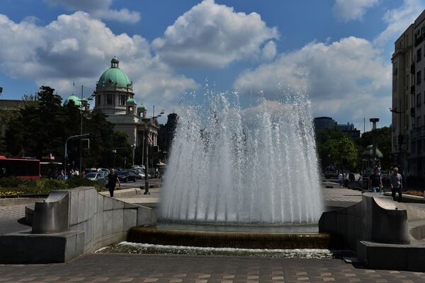 Fontana na današnjem trgu Nikole Pašića izgrađena je 1959.godine i delo je arhitekte Hranislav Stojanovića - Sputnik Srbija