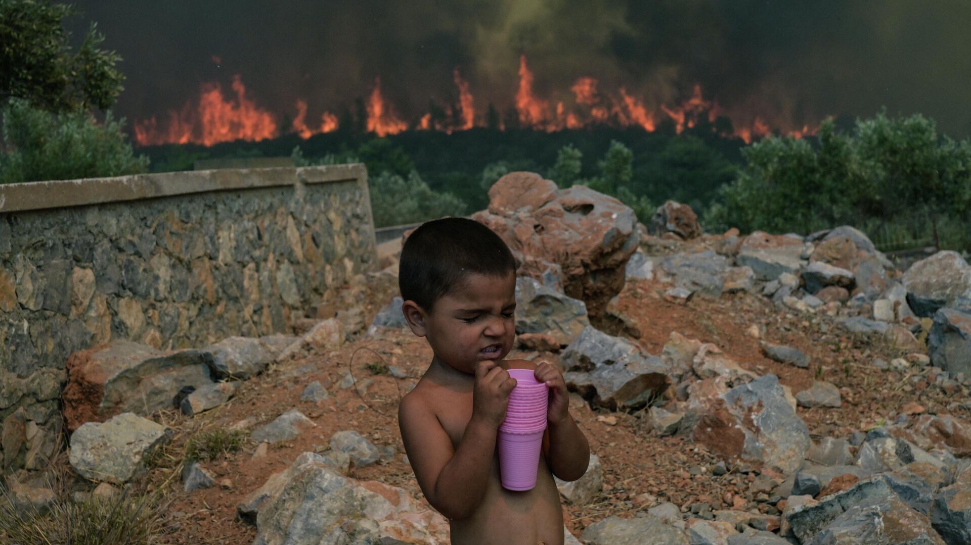 Požar u Grčkoj Požar u Grčkoj - Sputnik Srbija, 1920, 18.07.2023