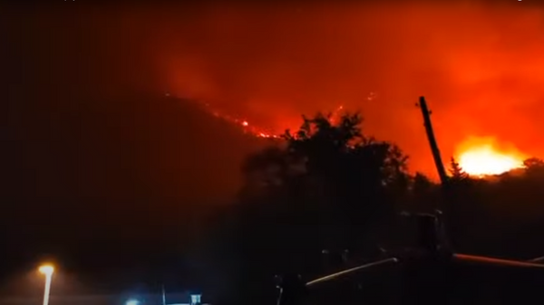 Požar iznad Solina kod Dubrovnika - Sputnik Srbija