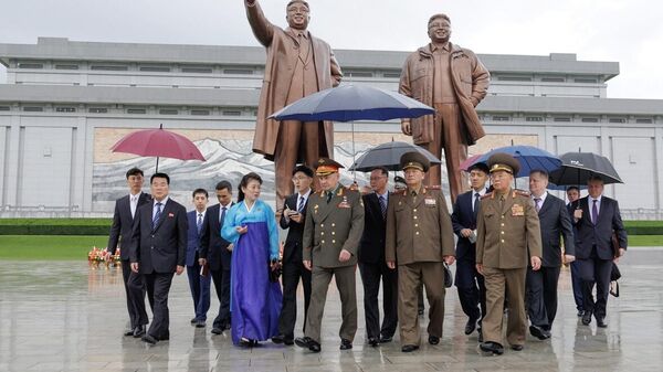 Ministar odbrane Rusije Sergej Šojgu u poseti Severnoj Koreji - Sputnik Srbija