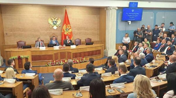 Конститутивна седница новог сазива црногорског парламента. - Sputnik Србија