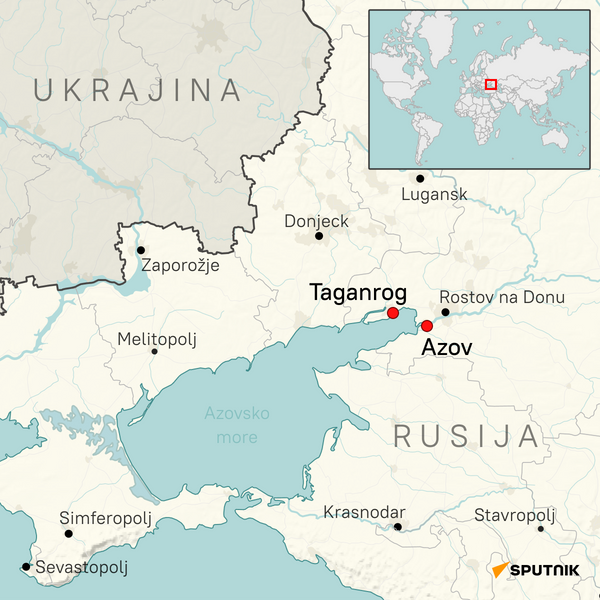 Napad na Taganrog desk lat - Sputnik Србија