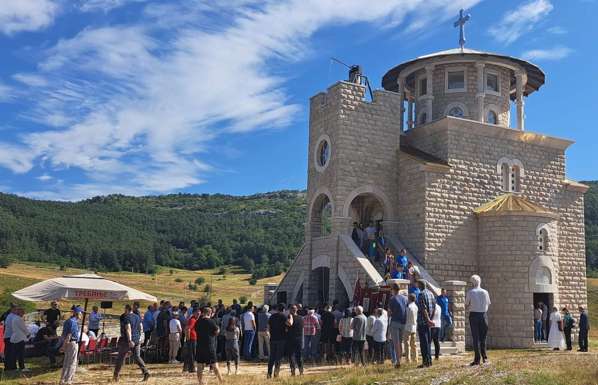 Обновљена Црква Светог Антиногена - Sputnik Србија, 1920, 29.07.2023