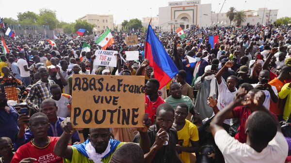 Protesti u Nigeru - Sputnik Srbija