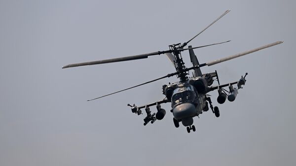Ударни хеликоптер Ка-52 у зони специјалне војне операције - Sputnik Србија