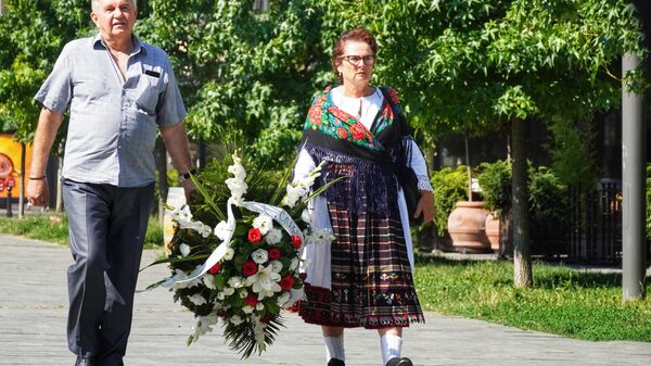 28 godina od hrvatske akcije Oluja - parastos stradalima u crkvi Svetog Marka. - Sputnik Srbija