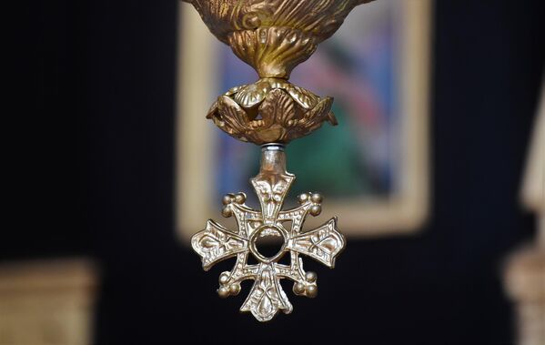 Детаљ из цркве Светог Богојављења  - Sputnik Србија