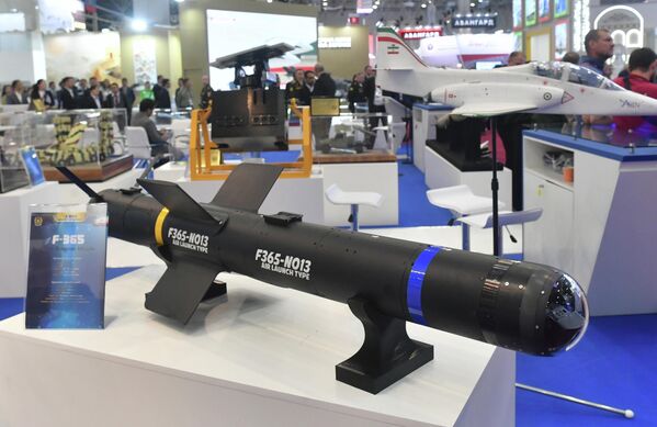 Iranski protivtenkovski raketni sistem F-365 na izložbi u okviru Međunarodnog vojno-tehničkog foruma „Armija-2023“. - Sputnik Srbija