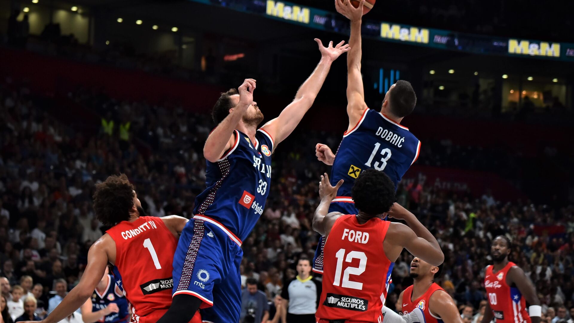 Detalj sa prijateljskog meča Srbija-Portoriko Detalj sa prijateljskog meča Srbija-Portoriko - Sputnik Srbija, 1920, 26.08.2023