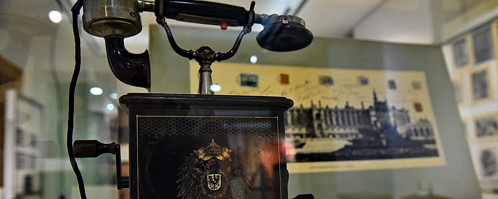 Indukovani telefon iz nemačke carske epohe, ratni plen srpske vojske sa Solunskog fronta - Sputnik Srbija, 1920, 24.08.2023