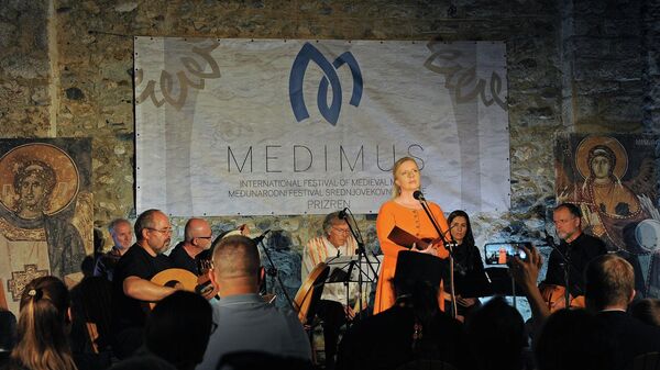 Osmi međunarodni festival srednjovekovne muzike „Medimus“ u Prizrenu - Sputnik Srbija