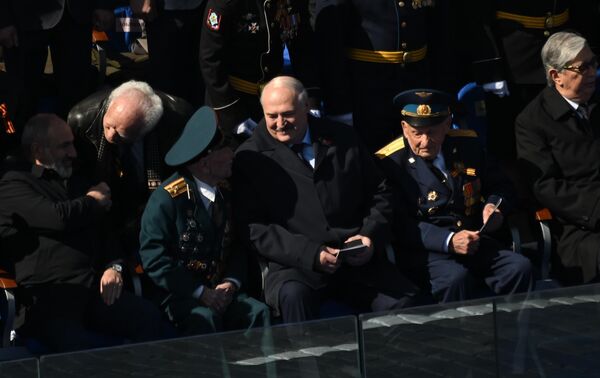 Лукашенко је 9. маја 2023. године присуствовао московској паради поводом 78. годишњице Победе у Другом светском рату.  - Sputnik Србија